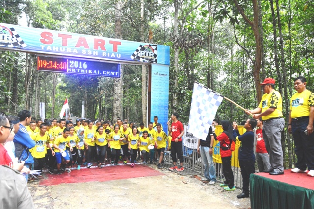 Peserta dari Empat Negara Meriahkan Riau Trailrun Race 2016 